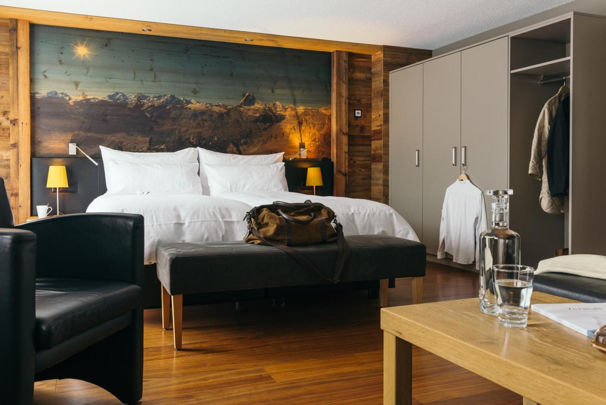 La Couronne Hotel & Spa Цермат Стая снимка